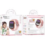 hoco. Pametni sat za djecu, 1.83" ekran, 4G, Nano SIM - Y101 Pink - Image 5
