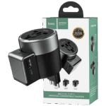 hoco. Punjač Travel, univerzalni, EU/UK/US/AU, 2 x USB,2.5 A - AC4 Dual port rotating charging