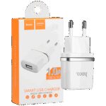 hoco. Punjač kućni za smartphone, tablete, 1.0 A - C11 Smart single USB - Image 2