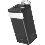 hoco. Punjač prijenosni sa lampom, 50000mAh, brzi QC/PD, 3A - J86A Powermaster - Image 3