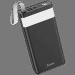 hoco. Punjač prijenosni sa lampom, Hoco j73, 30000mAh, 2A / 2A - J73 Powerful, Black - Image 5