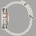 hoco. Silikonski remen za iWatch, 42/44/45/49mm, bijela - iWatch WA12 White - Image 3