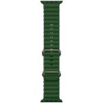 hoco. Silikonski remen za iWatch, 42/44/45/49mm, zelena - iWatch WA12 Alfa - Image 2