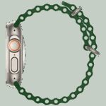 hoco. Silikonski remen za iWatch, 42/44/45/49mm, zelena - iWatch WA12 Alfa - Image 4