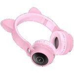 hoco. Slušalice bežične, Bluetooth - W27 Cat Ear Pink - Image 4