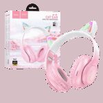 hoco. Slušalice bežične sa mikrofonom, Bluetooth - W42 Cat Ears, Cherry Blossom - Image 2