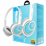 hoco. Slušalice sa mikrofonom, 3.5 mm,dužina kabela 1.5 met,bijela - W17 Delightful Headphones MIC WH