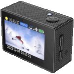 hoco. Sportska kamera, 2" IPS LCD, FullHD, WiFi, microSD - DV100 - Image 5