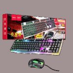hoco. Tipkovnica+miš, gaming set, RGB osvjetljenje, USB - GM11 - Image 2