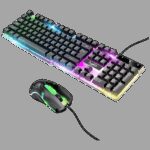 hoco. Tipkovnica+miš, gaming set, RGB osvjetljenje, USB - GM11 - Image 4