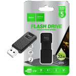 hoco. USB Flash Drive 32GB, USB 2.0, crni - UD6 Intelligent/32GB