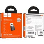 hoco. Wi-Fi mrežna kartica, 650 Mbps Dual Band, USB - HI33 USB - Image 6