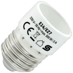 home Adapter za sijalično grlo E27 na E14 - E14/E27