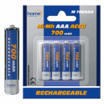 home Baterija punjiva AAA, 700mAh, blister 4 kom - M 700AAA