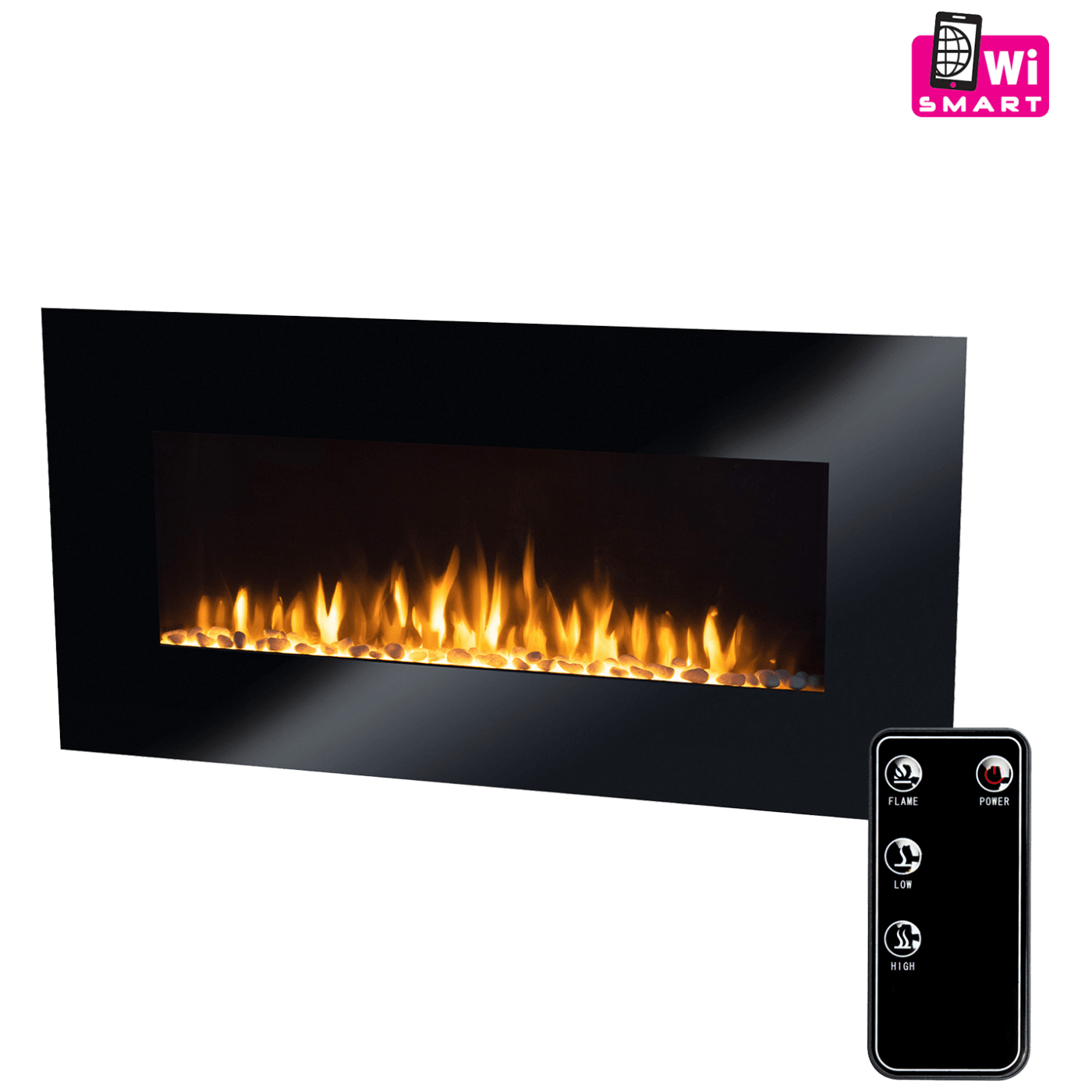 home Kamin, električni, 2000W, LED svjetlost, WiFi - FKK 3000 WIFI home Kamin, električni, 2000W, LED svjetlost, WiFi - FKK 3000 WIFI - Image 1