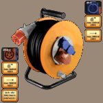 home Motalica za kabl, 25 met., H07RN-F, 5 x 2.5 mm², IP44 - HJR 400-25 - Image 2