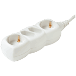 home Produžni kabl, 4 utičnice, 3 x 1.0 mm², 1.5met - NV 14/WH