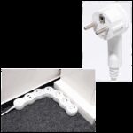 home Produžni kabl, podesivi, 5 utičnica, 1.5 mm²,1.4 met, USB - NVH 05K / USB - Image 3