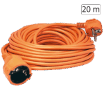 home Produžni strujni kabl 1 utičnica, 20m, H05VV-F 3G 1,5mm² - NV 2-20/OR/1.5