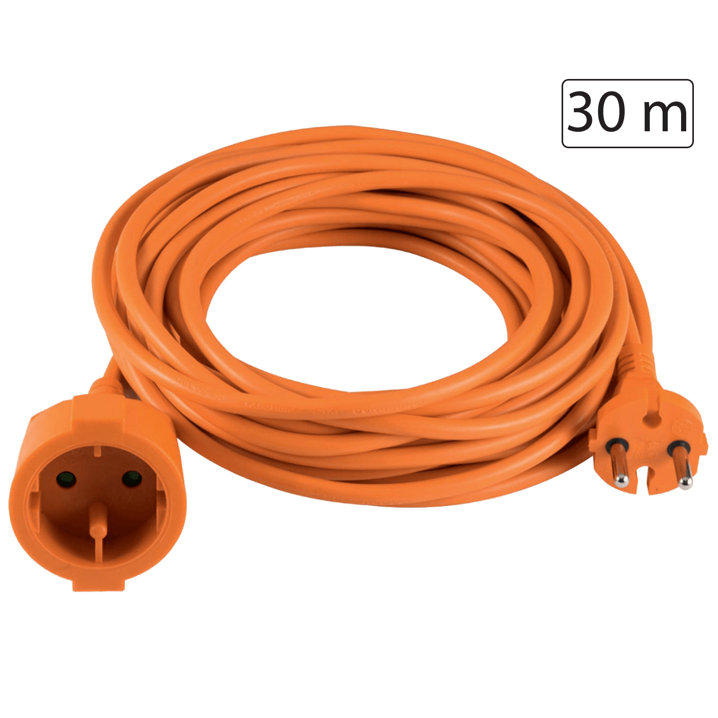 home Produžni strujni kabl 1 utičnica, 30m, H05VV-F, orange - NV 4-30/OR/1,5 home Produžni strujni kabl 1 utičnica, 30m, H05VV-F, orange - NV 4-30/OR/1,5 - Image 1