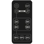 home Reflektor LED sa solarnim panelom 4.5W, detekcija pokreta - FLP1500SOLAR - Image 6