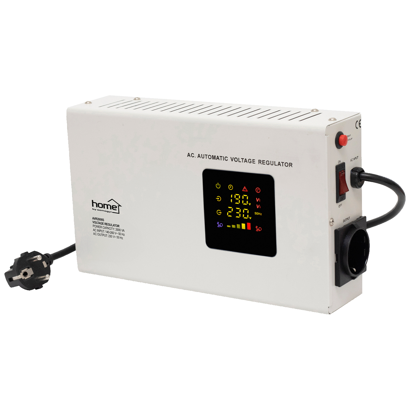 home Stabilizator napona sa relejem, 2000VA - AVR2000S-0 home Stabilizator napona sa relejem, 2000VA - AVR2000S - Image 1