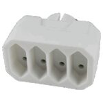 home Strujni razdjeljnik, 4 x Euro utičnice - NV 24/WH - Image 2