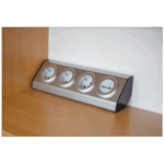 home Strujni razdjeljnik sa 3 utičnice + USB, INOX - KNV 03/USB - Image 3
