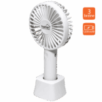 home Ventilator ručni / stolni, promjer 9 cm, Li-Ion 800mA - HF 9/WH