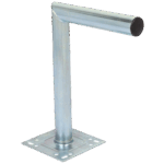 Falcom Nosač zidni 35cm, pocinčani, oblik L, proširene rupe - NL35