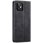 CaseMe Futrola preklopna za iPhone 12/12 Pro Max, koža, crna - Flip Lea. P. Case iPhone 12/12 Pro