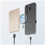 (Intenso) Prijenosni punjač, MagSafe, 5000mAh, bežični, Champagne - POWERBANK MW5000 Champagne - Image 7