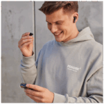 (Intenso) Slušalice bežične sa kutijicom za punjenje, ANC, Bluetooth - Buds Plus T310AE Black - Image 8