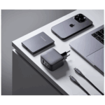(Intenso) Punjač kučni sa type C kabelom, brzi, 1xUSB-A, 2xUCB-C, 100W - Adapter W100ACC GaN + C520C Cable - Image 5