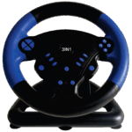 Connect XL Gaming volan 3u1, PS2/PS3/PC, vibracija, pedale - CXL-WH300 - Image 4