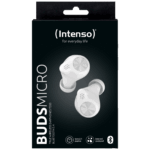 (Intenso) Slušalice bežične sa kutijicom za punjenje, Bluetooth - BUDS MICRO T200 White - Image 5