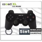 Connect XL Gamepad wireless, 5u1, PC i PS1/2/3,  2,4GHz, 10met - CXL-WG500