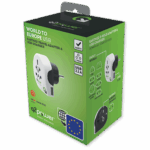 q2power Adapter, putni, univerzalni sa USB-om - WORLD TO EUROPE USB - Image 2