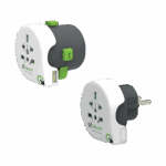 q2power Adapter, strujni, set, univerzalni + EU, USB - QDAPTER 360 USB