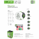 q2power Adapter, strujni, univerzalni - QDAPTER - Image 3