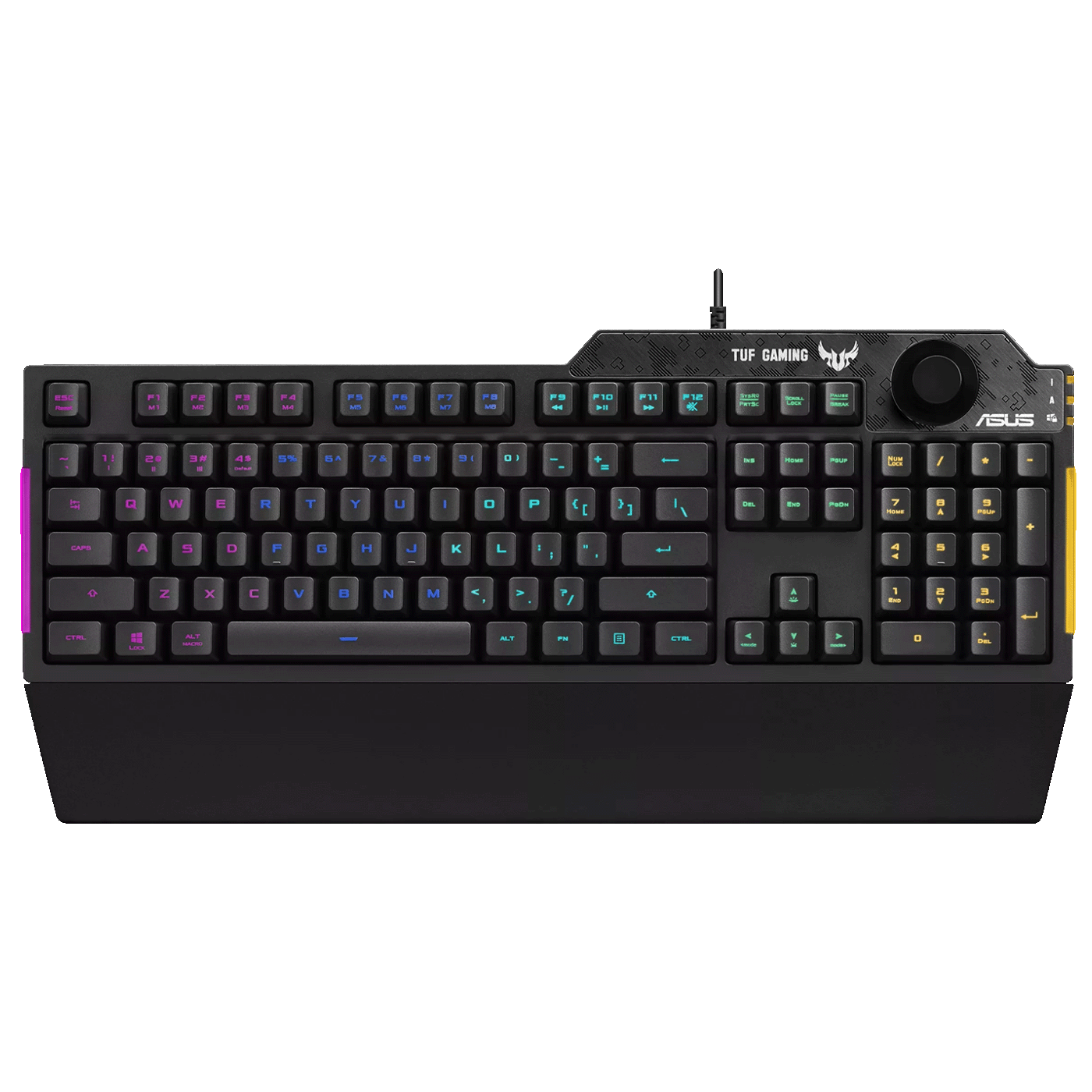 Asus Gaming tastatura, RGB, USB2.0, TUF Gaming K1-0 Asus Gaming tastatura, RGB, USB2.0, TUF Gaming K1 - Image 1