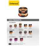 (Intenso) CD-R 700MB (80 min.) pak. 1 komad Slim Case - CD-R700MB/1Slim - Image 3