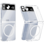 NN-Su Maska za Samsung Z Flip4, MagSafe, Transparent - Galaxy Z Flip4 MagSafe Phone Case