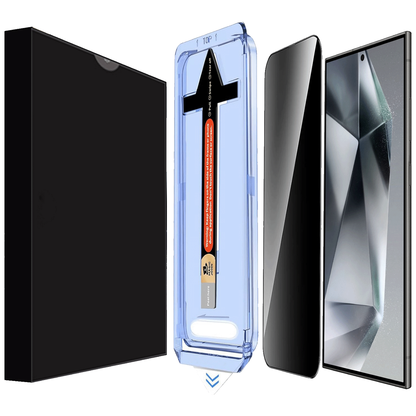 NN-Su Zaštitno staklo za zaštitu privatnosti za Samsung S25 Ultra - Galaxy S25 Ultra Privacy Temp.Glass-0 NN-Su Zaštitno staklo za zaštitu privatnosti za Samsung S25 Ultra - Galaxy S25 Ultra Privacy Temp.Glass - Image 1