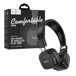 hoco. Bežične/žične slušalice, Bluetooth, AUX - W56 Earl, Black