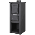 pro-termo Peć na čvrsto gorivo, 6kW, crna - LAVA Basic